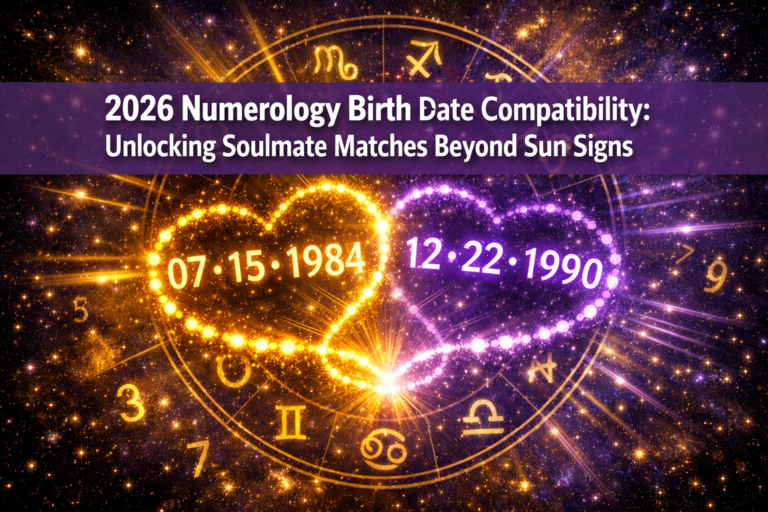 2026 Numerology Birth Date Compatibility: Unlocking Soulmate Matches Beyond Sun Signs