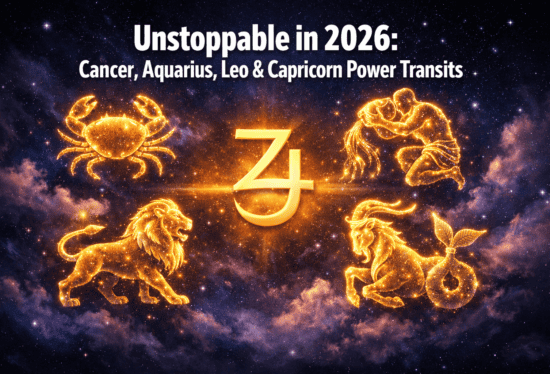 4 Zodiac Signs Unstoppable in 2026: Cancer, Aquarius, Leo, and Capricorn's Power Transits
