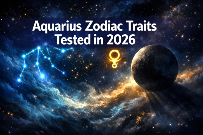 Aquarius Zodiac Traits Tested in 2026: North Node Pressure and Pluto's Long-Term Transformation