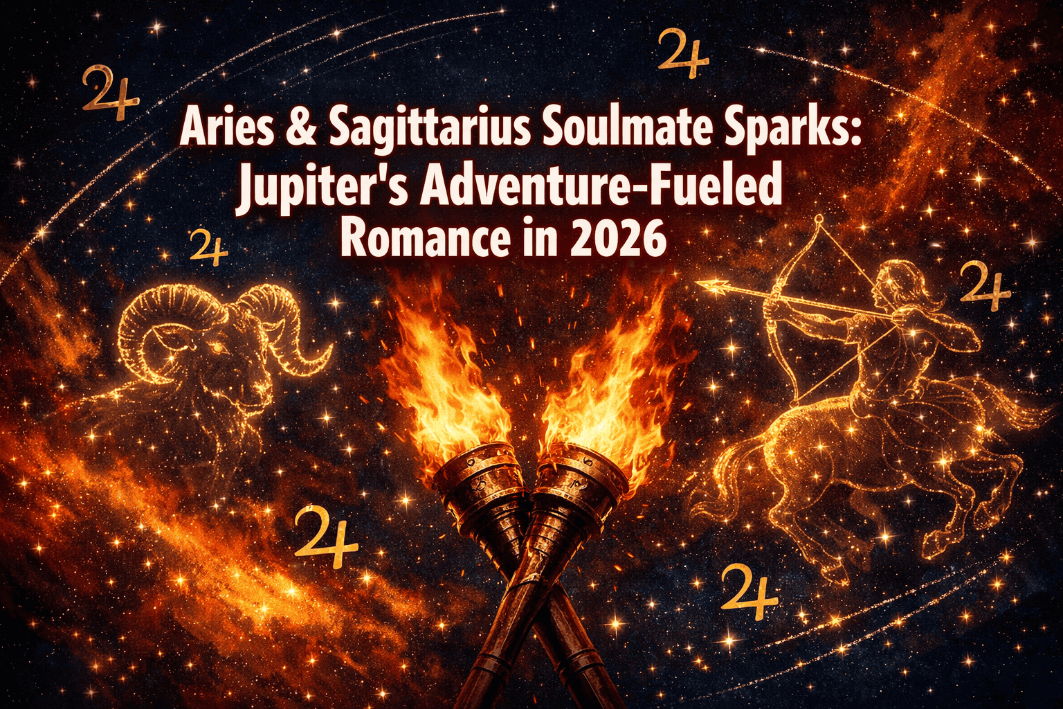 Aries-Sagittarius Soulmate Sparks: Jupiter's Adventure-Fueled Romance in 2026