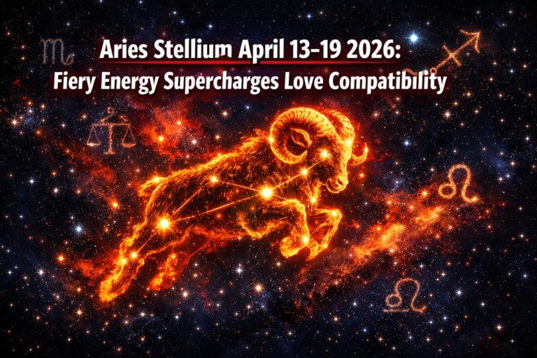 Aries Stellium April 13-19 2026: How This Fiery Energy Supercharges Zodiac Love Compatibility for Scorpio, Libra, Sagittarius, Leo