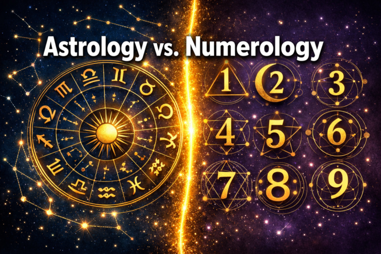 Astrology vs. Numerology: Understanding the Differences and How They Work Together
