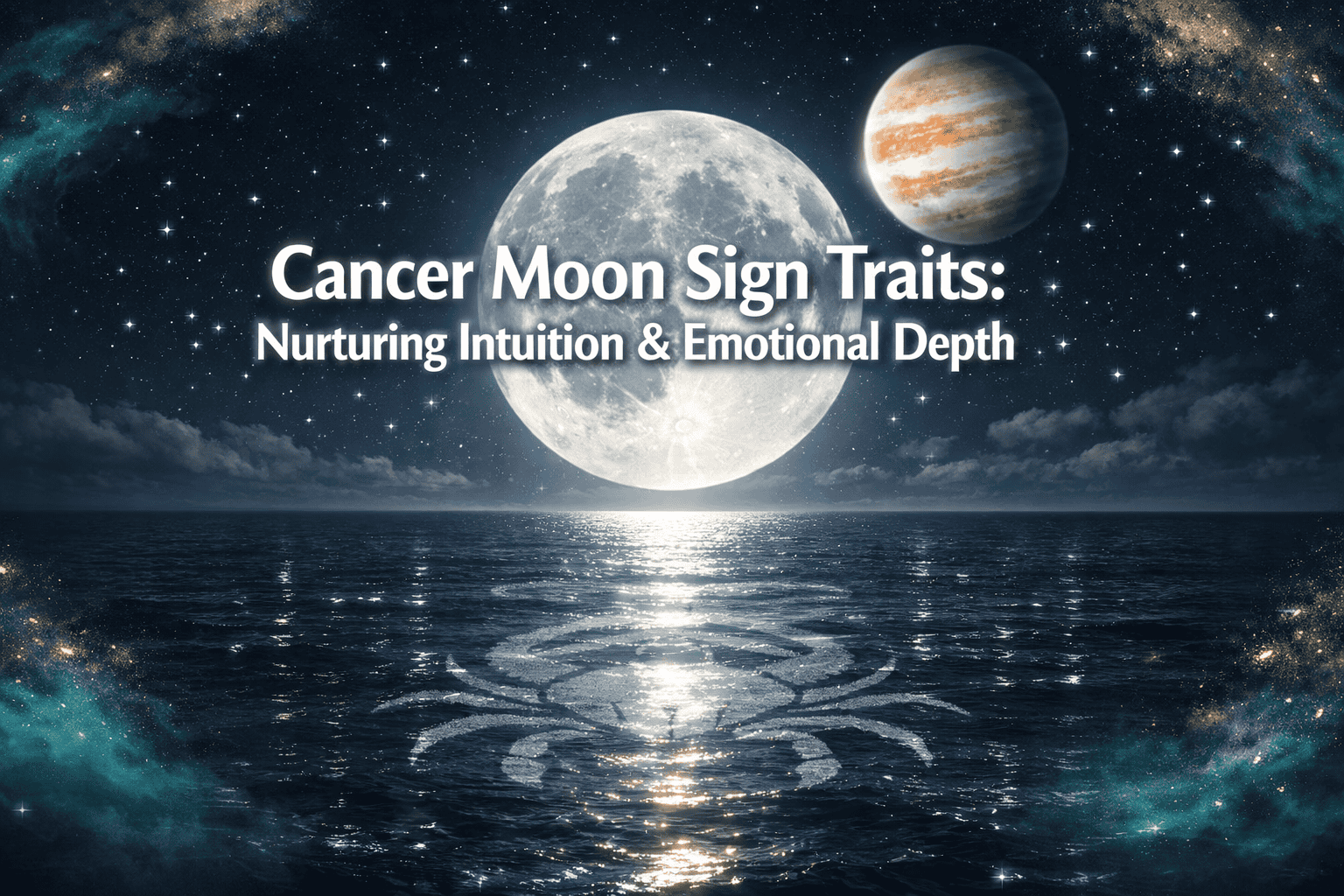 Cancer Moon Sign Traits: Nurturing Intuition and Emotional Depth in Jupiter's Exaltation Year