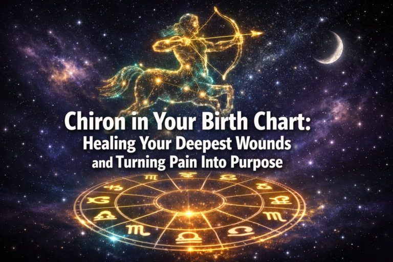 Chiron in Your Birth Chart: Healing Your Deepest Wounds and Turning Pain Into Purpose