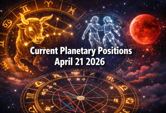 Current Planetary Positions April 21 2026: How Sun in Taurus, Venus in Gemini, and Mars Activate Your Natal Chart