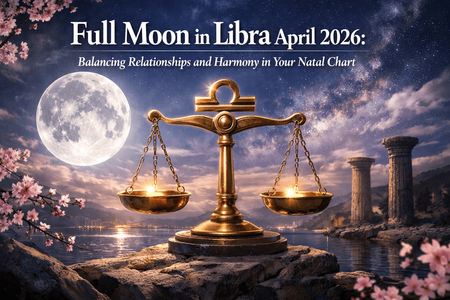 Full Moon in Libra April 2026: Balancing Relationships and Harmony in Your Natal Chart