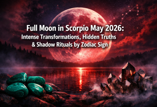 Full Moon in Scorpio May 2026: Intense Transformations, Hidden Truths, and Shadow Ritual Guides by Zodiac Sign