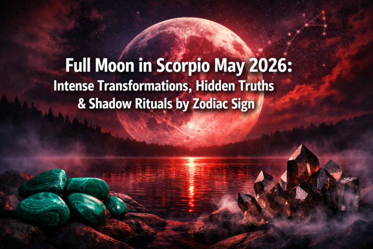 Full Moon in Scorpio May 2026: Intense Transformations, Hidden Truths, and Shadow Ritual Guides by Zodiac Sign