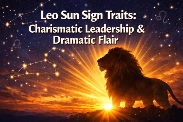Leo Sun Sign Traits: Charismatic Leadership and Dramatic Flair Beyond Jupiter Transits