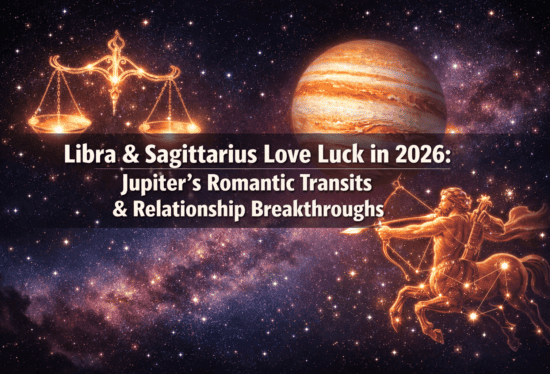 Libra and Sagittarius Love Luck in 2026: Jupiter's Romantic Transits and Relationship Breakthroughs