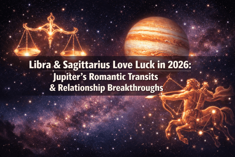 Libra and Sagittarius Love Luck in 2026: Jupiter's Romantic Transits and Relationship Breakthroughs