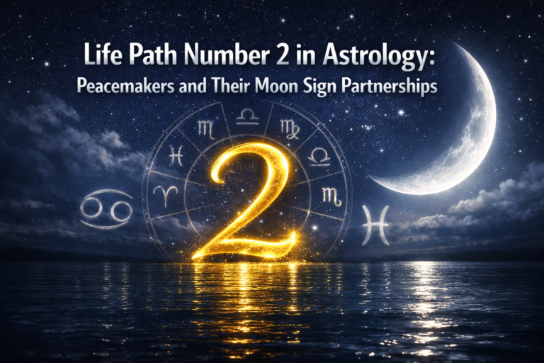 Life Path Number 2 in Astrology: Peacemakers and Their Moon Sign Partnerships