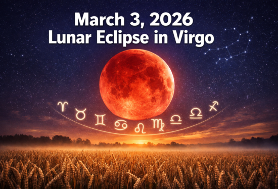March 3, 2026 Lunar Eclipse in Virgo: Releasing Perfectionism, Health Overhauls, and Practical Shadow Work by Zodiac Sign