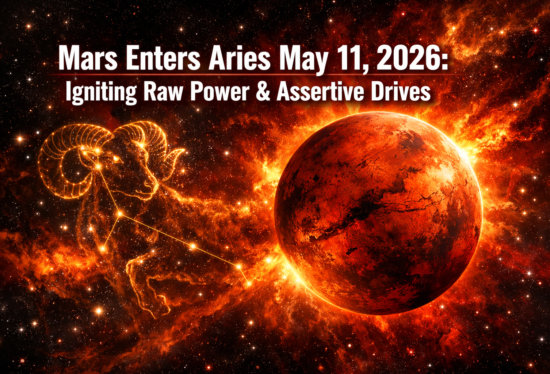 Mars Enters Aries May 11, 2026: Igniting Raw Power, Assertive Drives, and Zodiac-Specific Action Impulses