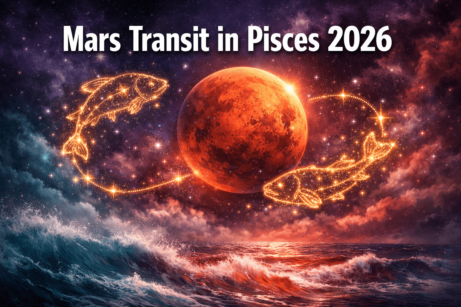 Mars Transit in Pisces on April 2, 2026: Effects on Intuition, Spirituality, and Zodiac Signs