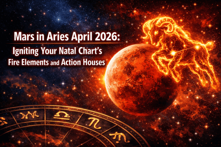 Mars in Aries April 2026: Igniting Your Natal Chart's Fire Elements and Action Houses