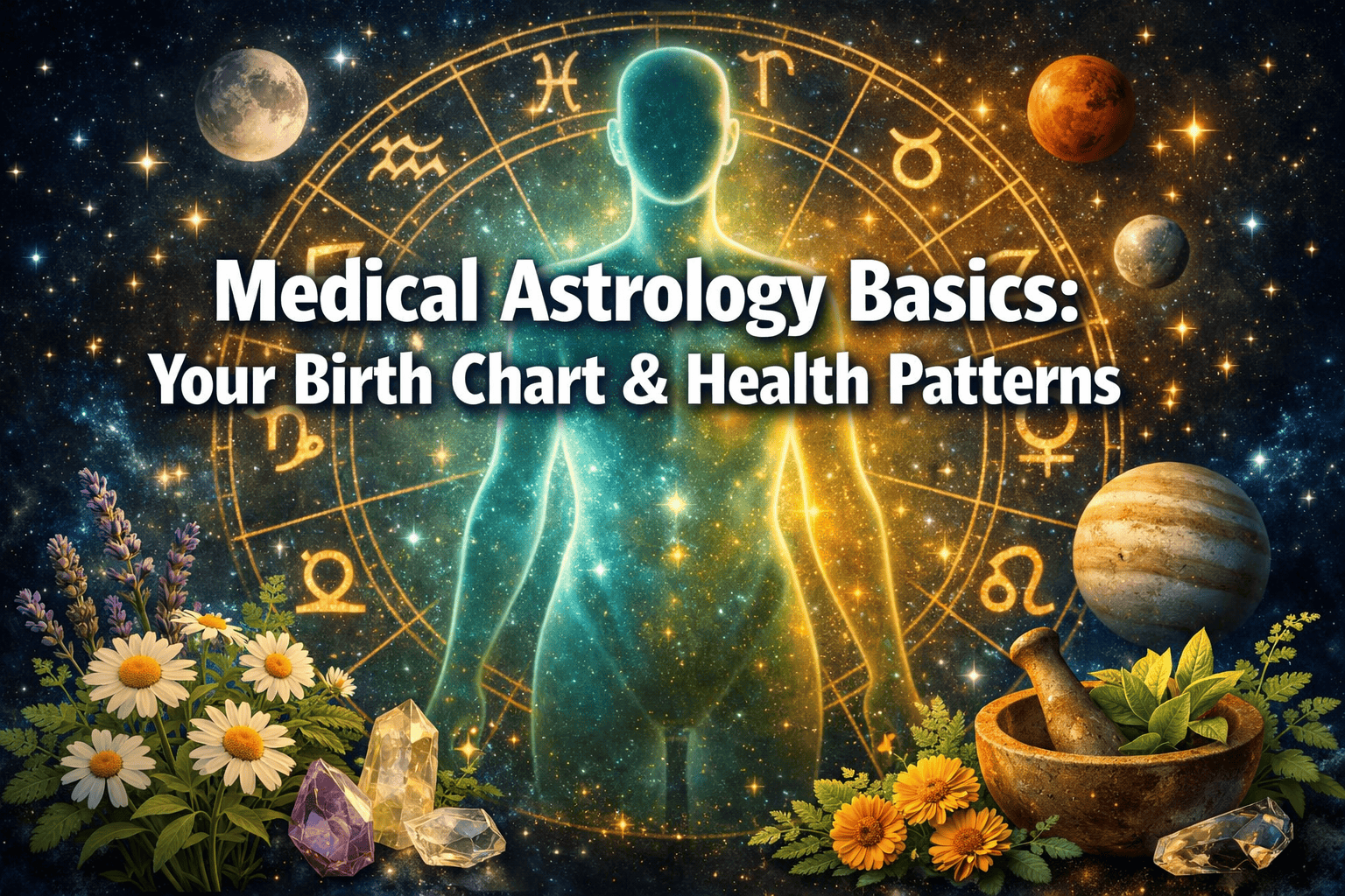 Medical Astrology Basics: Using Your Birth Chart to Understand Health Patterns and Wellness Cycles