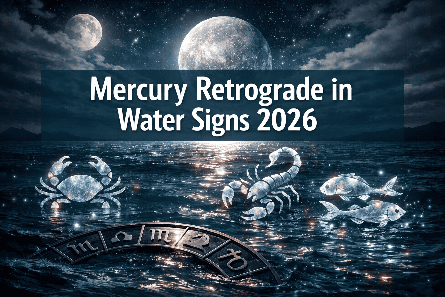 Mercury Retrograde in Water Signs 2026: Complete Communication Guide for Emotional Zodiac Clarity