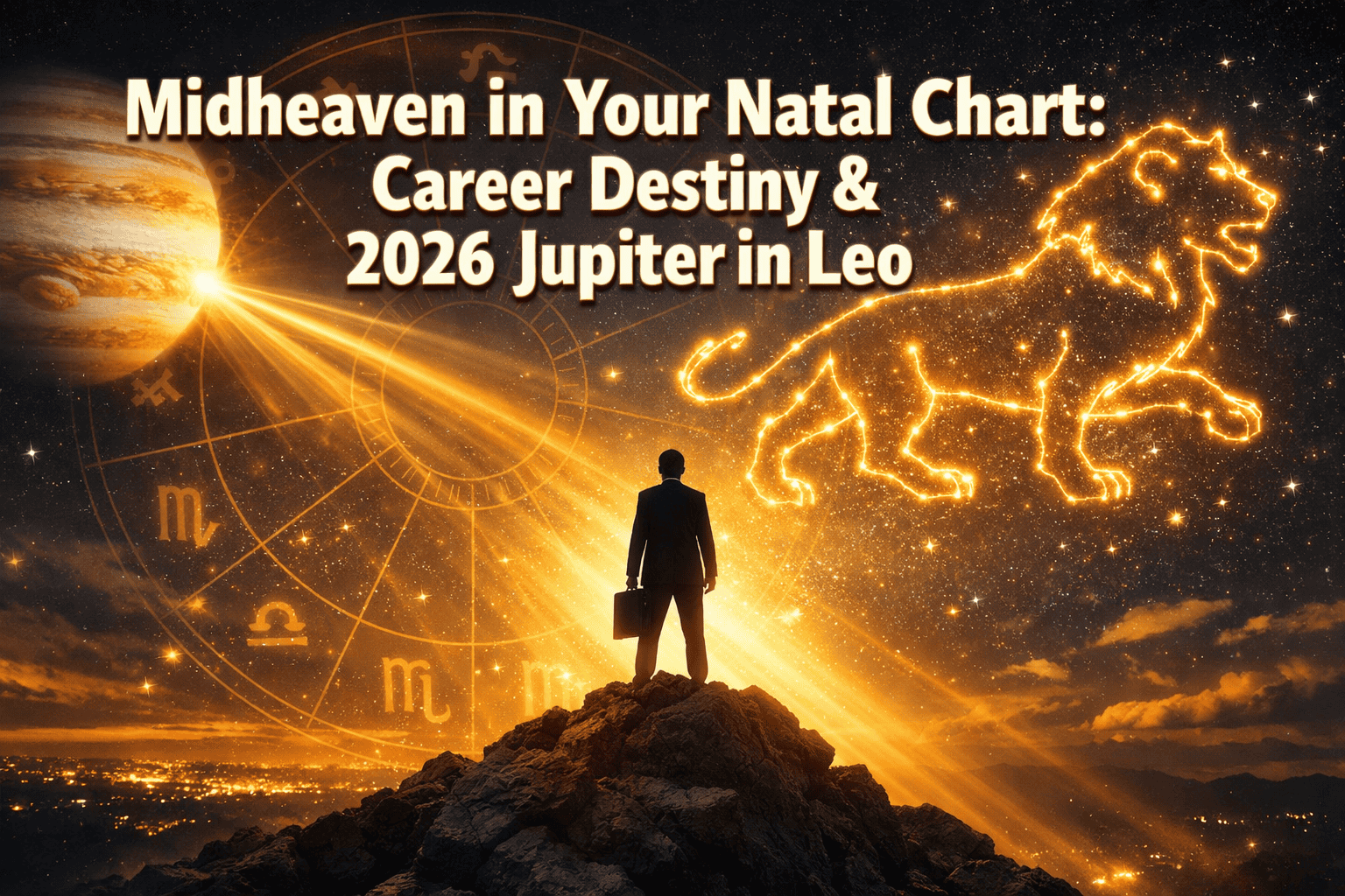Midheaven in Your Natal Chart: Career Destiny and How 2026 Jupiter in Leo Activates Professional Growth