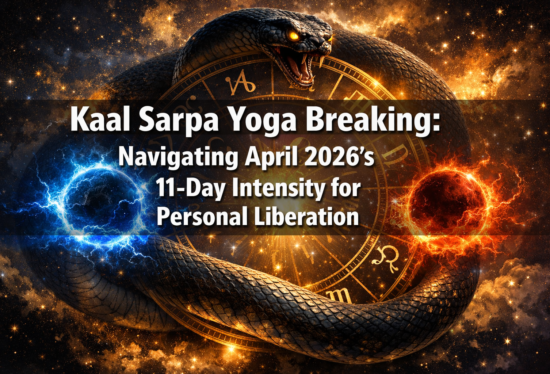 Natal Chart Kaal Sarpa Yoga Breaking: Navigating April 2026's 11-Day Intensity for Personal Liberation