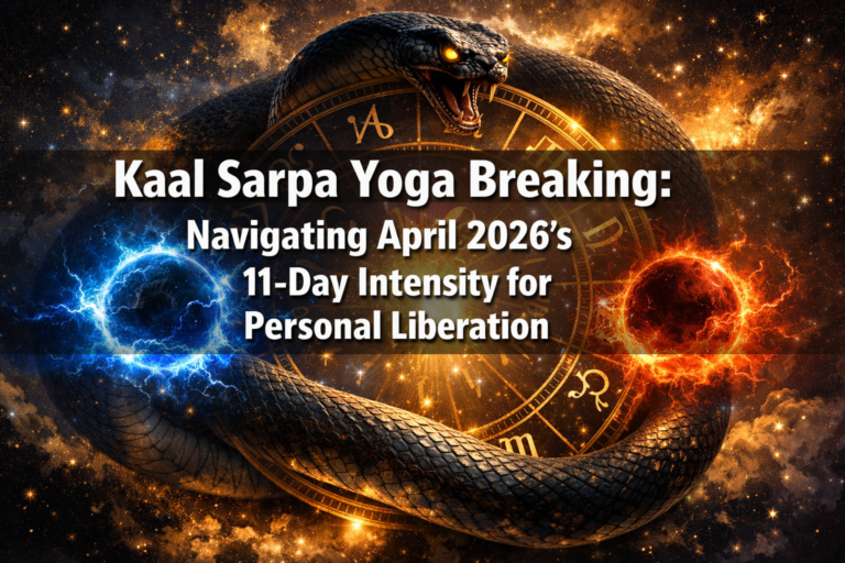 Natal Chart Kaal Sarpa Yoga Breaking: Navigating April 2026's 11-Day Intensity for Personal Liberation