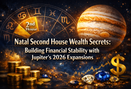 Natal Second House Wealth Secrets: Building Financial Stability with Jupiter's 2026 Expansions