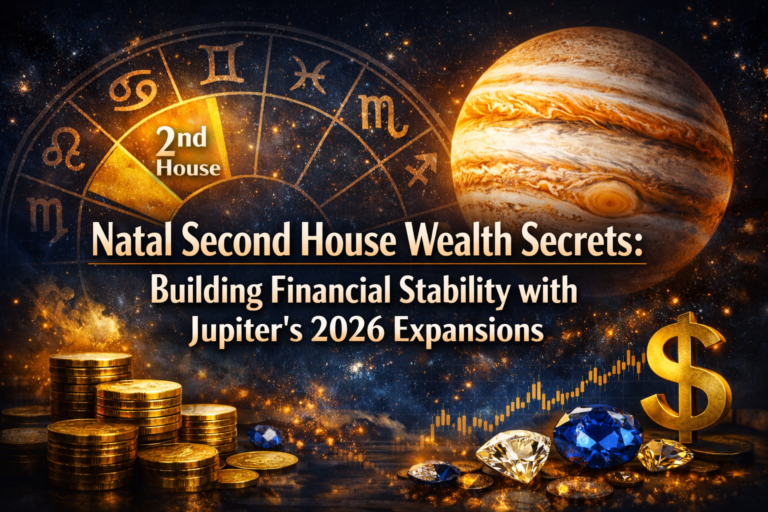 Natal Second House Wealth Secrets: Building Financial Stability with Jupiter's 2026 Expansions