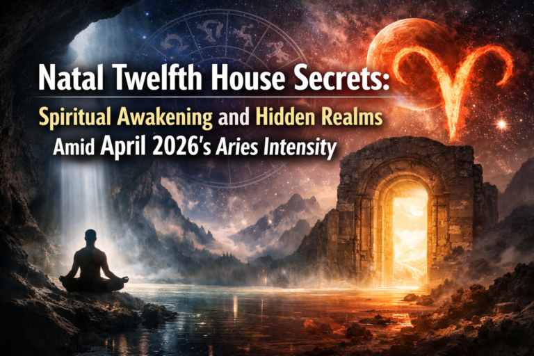 Natal Twelfth House Secrets: Spiritual Awakening and Hidden Realms Amid April 2026's Aries Intensity