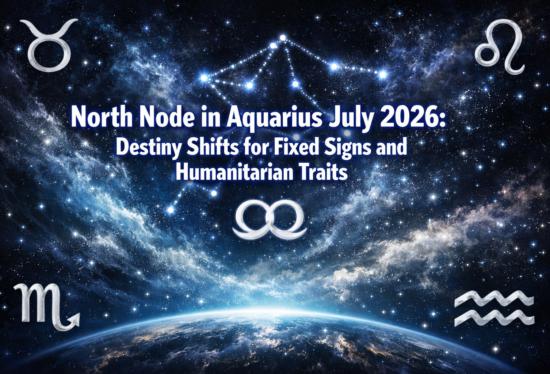 North Node in Aquarius July 2026: Destiny Shifts for Fixed Signs and Humanitarian Traits