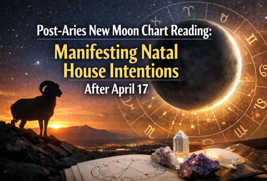 Post-Aries New Moon Chart Reading: Manifesting Natal House Intentions After April 17