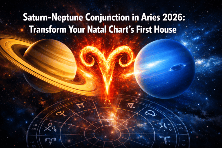 Saturn-Neptune Conjunction in Aries 2026: Transform Your Natal Chart's First House