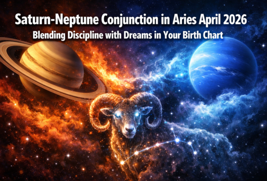 Saturn-Neptune Conjunction in Aries April 2026: Blending Discipline with Dreams in Your Birth Chart