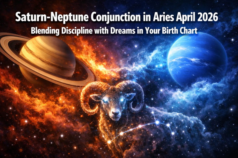 Saturn-Neptune Conjunction in Aries April 2026: Blending Discipline with Dreams in Your Birth Chart