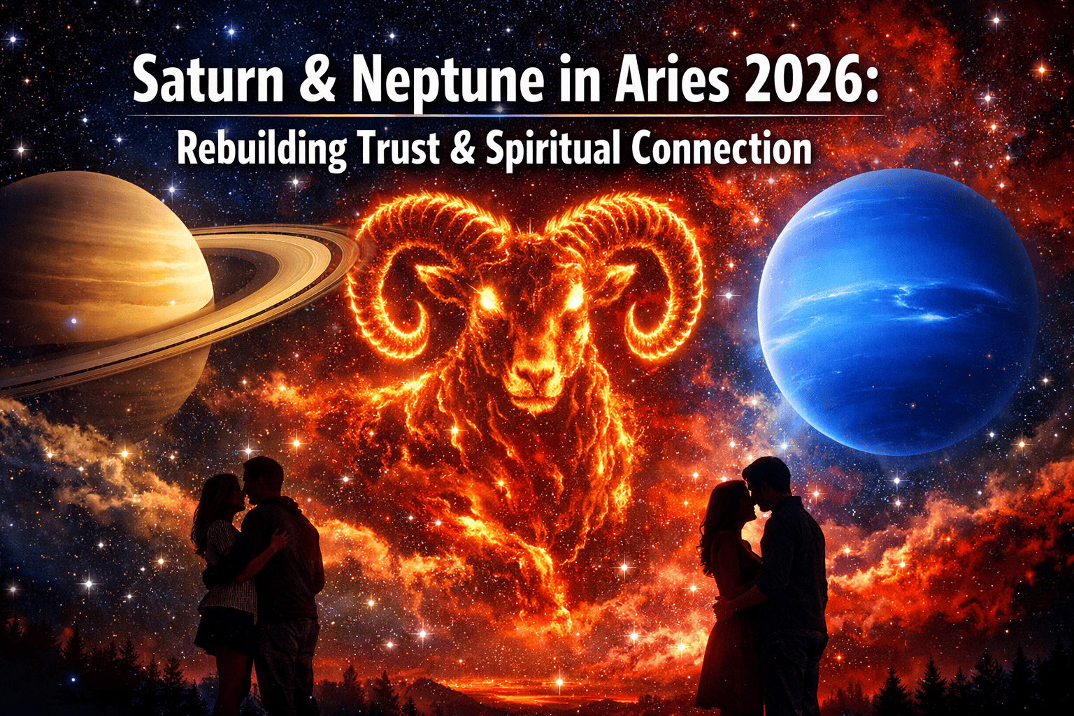 Saturn and Neptune in Aries 2026: Rebuilding Trust and Spiritual Connection in Zodiac Relationships