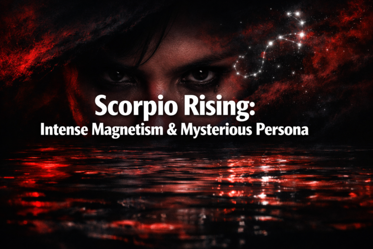 Scorpio Rising Traits: Intense Magnetism and Mysterious Outer Persona Explained