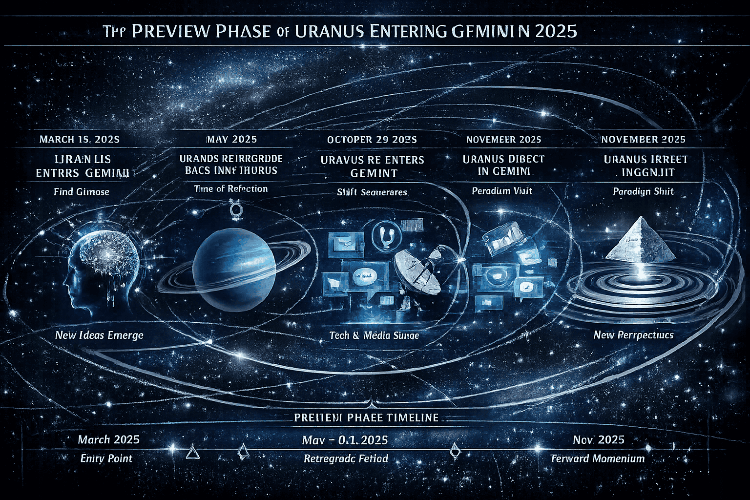 Section 4: What Was the Preview Phase in 2025, and What Did It Signal? - Design a multi-layered, chronological infographic