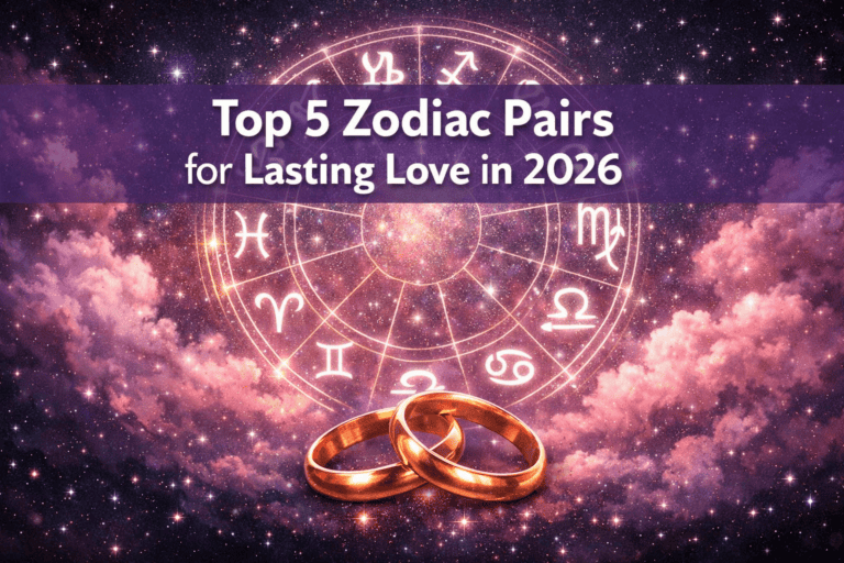 Top 5 Zodiac Pairs for Lasting Love in 2026: Taurus-Cancer to Sagittarius-Aquarius