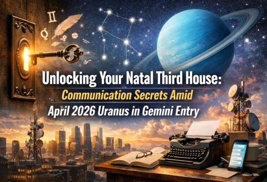 Unlocking Your Natal Third House: Communication Secrets Amid April 2026 Uranus in Gemini Entry