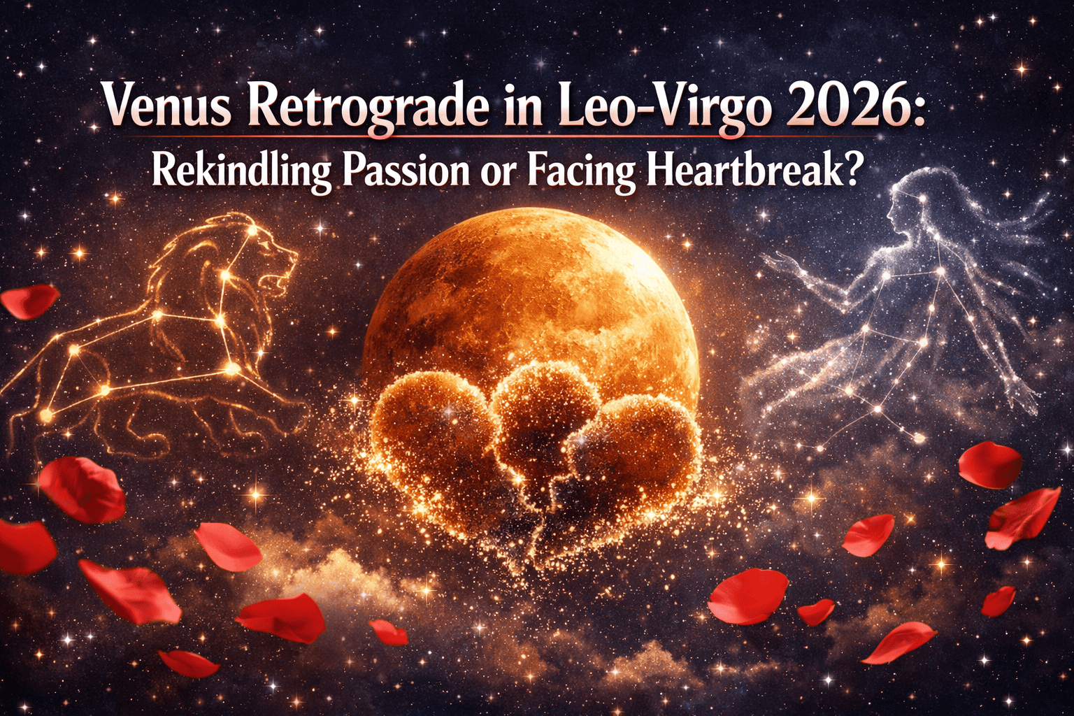 Venus Retrograde in Leo-Virgo 2026: Rekindling Passion or Facing Heartbreak in Zodiac Compatibility