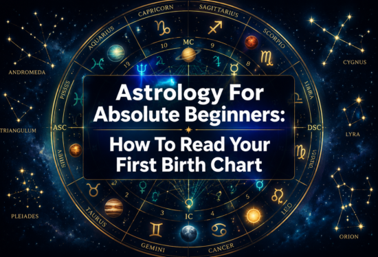 Astrology For Absolute Beginners: How To Read Your First Birth Chart Without Getting Overwhelmed