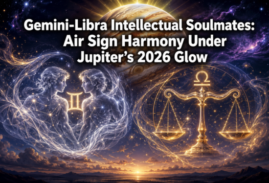 Gemini-Libra Intellectual Soulmates: Air Sign Harmony Under Jupiter's 2026 Glow