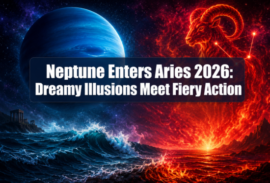 Neptune Enters Aries January 26, 2026: Dreamy Illusions Meet Fiery Action—Spiritual Warriors Awaken