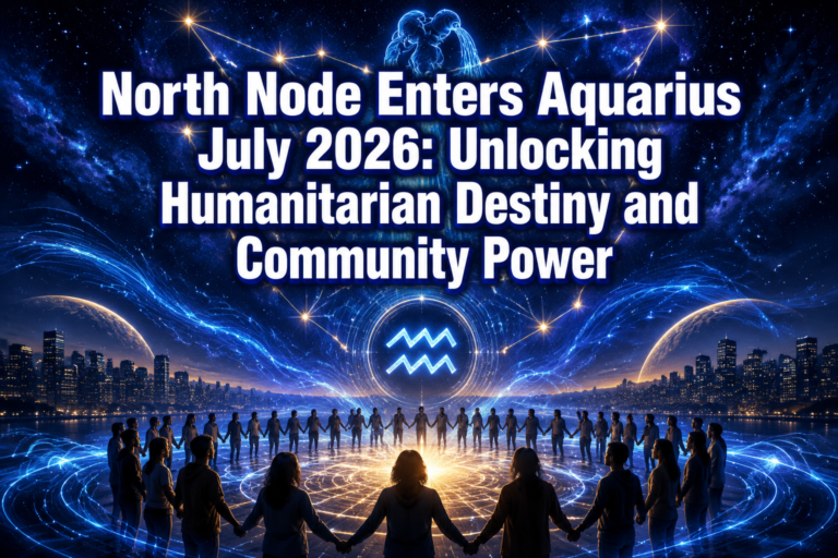 North Node Enters Aquarius July 2026: Unlocking Humanitarian Destiny and Community Power for Every Rising Sign