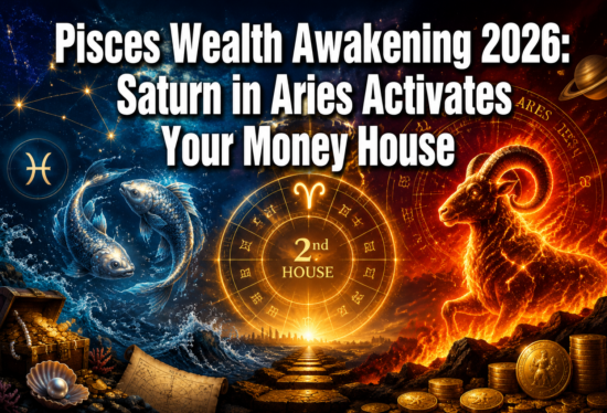 Pisces Zodiac Wealth Awakening in 2026: Saturn in Aries Activates Your Money House for Financial Freedom