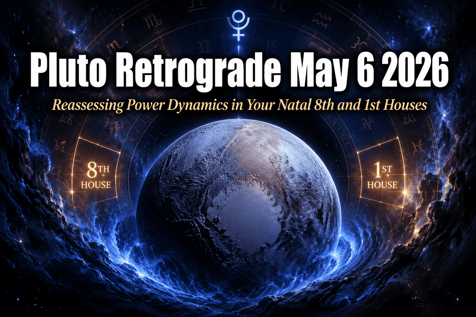 Pluto Retrograde May 6 2026: Reassessing Power Dynamics in Your Natal 8th and 1st Houses