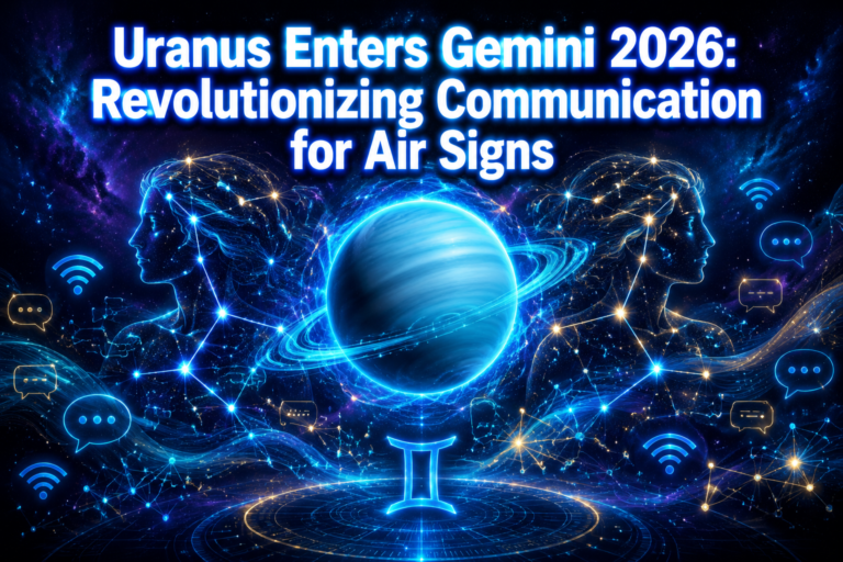 Uranus Enters Gemini May 2026: Revolutionizing Communication for Air Sign Natal Charts and Beginners