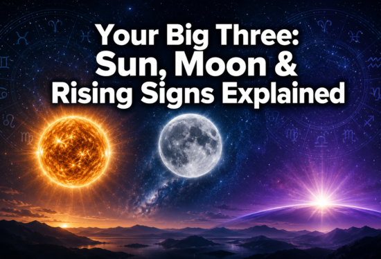 What Your Big Three Mean Together: Sun, Moon, and Rising Sign Combinations Explained