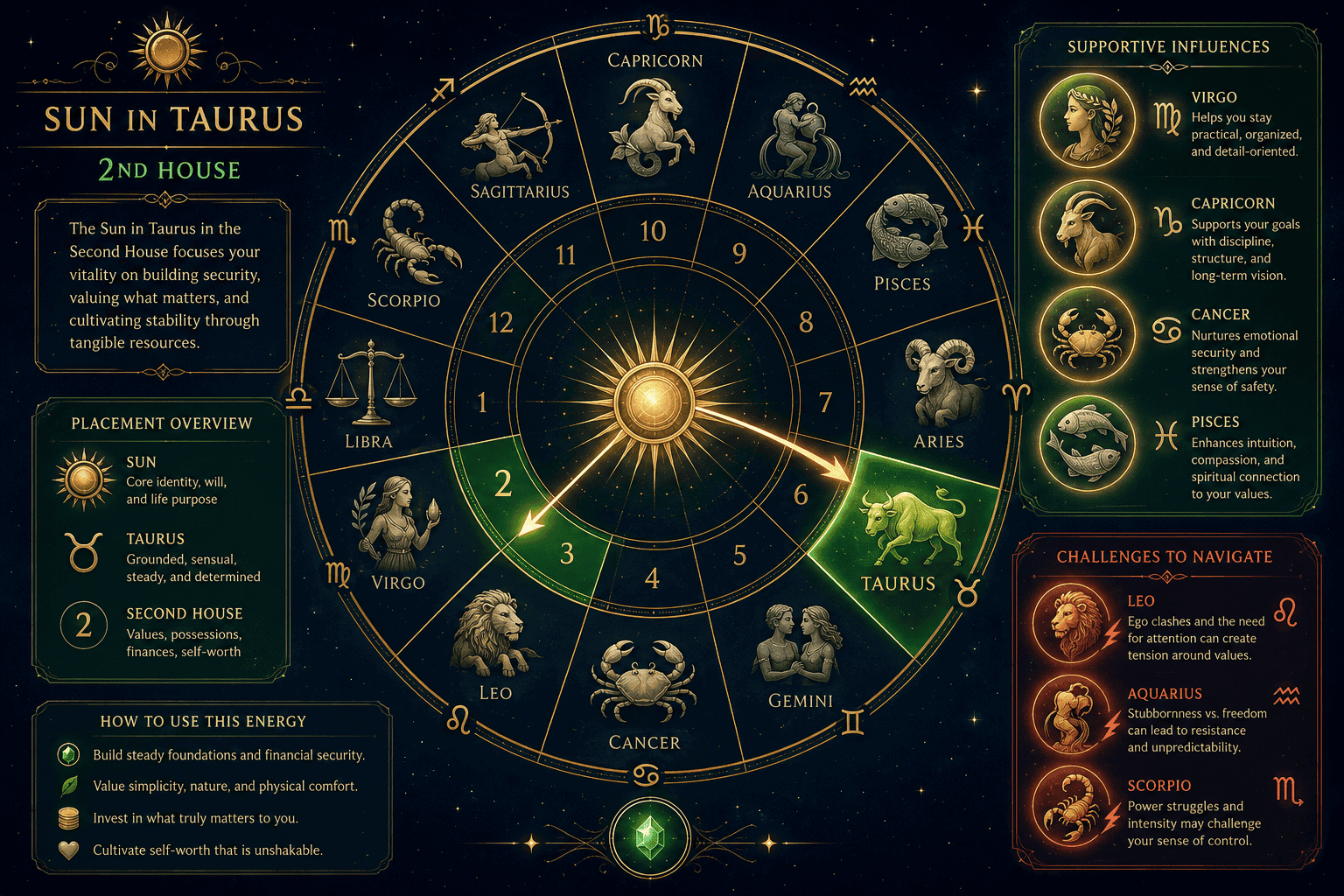 How Will the Sun in Taurus Affect Each Zodiac Sign?