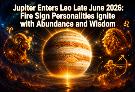 Jupiter Enters Leo Late June 2026: Fire Sign Personalities Ignite with Abundance and Wisdom