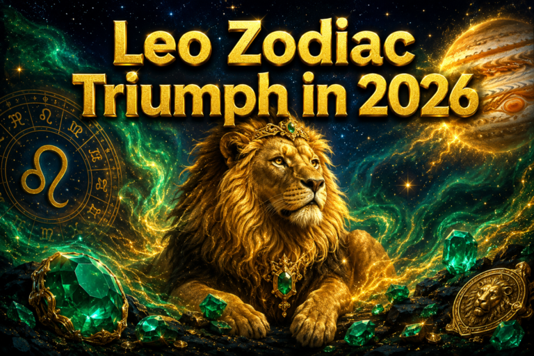 Leo Zodiac Triumph in 2026: Jupiter Ingress Unleashes Charismatic Leadership and Emerald Abundance for Sun, Moon, and Rising